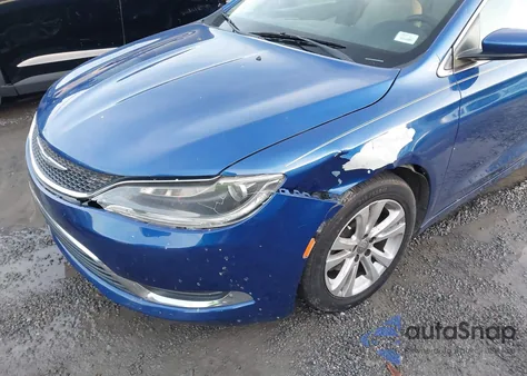 2015 Chrysler 200 Limited z USA, uszkodzony, nr VIN 1C3CCCAB4FN697145